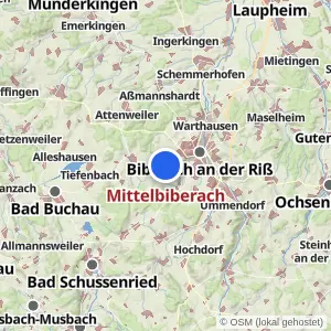 Kartenvorschau Mittelbiberach
