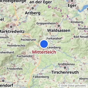 Kartenvorschau Mitterteich