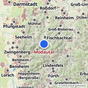 Kartenvorschau Modautal