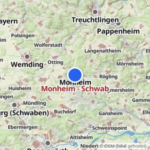 Kartenvorschau Monheim - Schwab