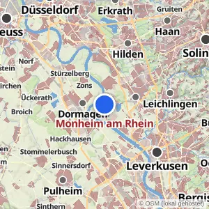 Kartenvorschau Monheim am Rhein