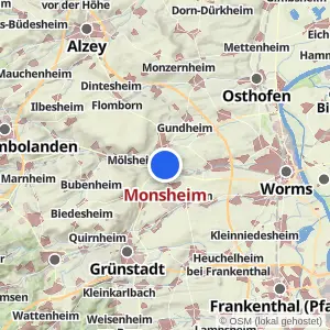Kartenvorschau Monsheim