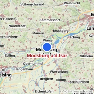Kartenvorschau Moosburg a.d.Isar