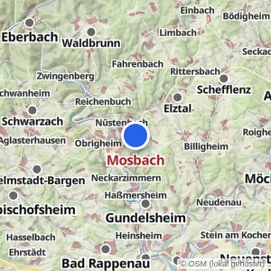 Kartenvorschau Mosbach