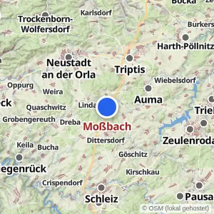 Kartenvorschau Moßbach
