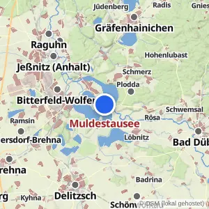 Kartenvorschau Muldestausee