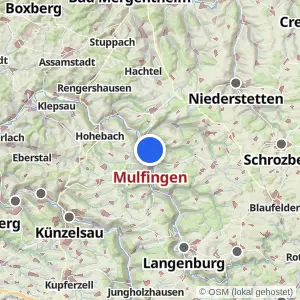Kartenvorschau Mulfingen