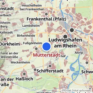 Kartenvorschau Mutterstadt