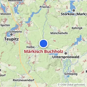 Kartenvorschau Märkisch Buchholz