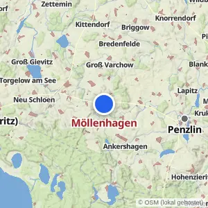 Kartenvorschau Möllenhagen
