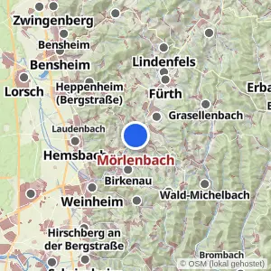 Kartenvorschau Mörlenbach