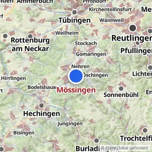 Kartenvorschau Mössingen