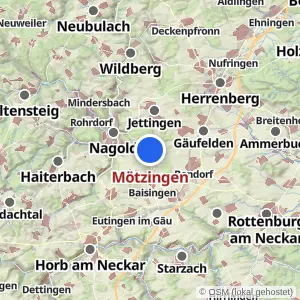Kartenvorschau Mötzingen