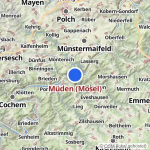 Kartenvorschau Müden (Mosel)