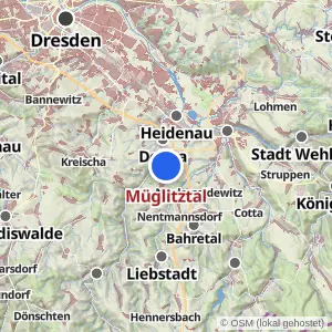 Kartenvorschau Müglitztal