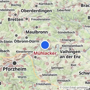 Kartenvorschau Mühlacker