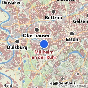 Kartenvorschau Mülheim an der Ruhr