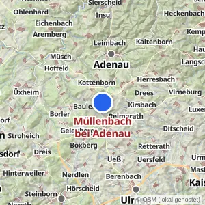 Kartenvorschau Müllenbach bei Adenau