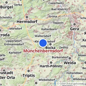 Kartenvorschau Münchenbernsdorf