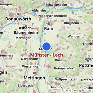 Kartenvorschau Münster - Lech
