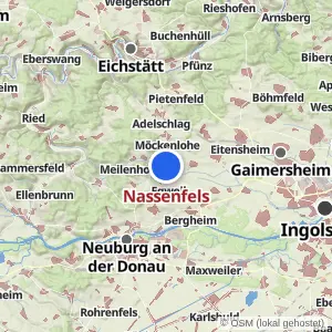 Kartenvorschau Nassenfels