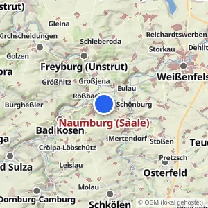 Kartenvorschau Naumburg (Saale)