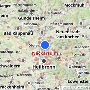 Kartenvorschau Neckarsulm