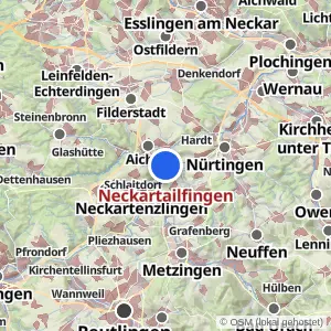 Kartenvorschau Neckartailfingen