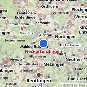 Kartenvorschau Neckartenzlingen