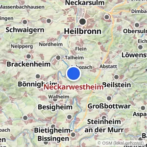 Kartenvorschau Neckarwestheim