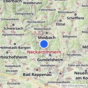 Kartenvorschau Neckarzimmern