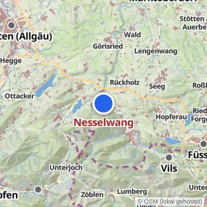 Kartenvorschau Nesselwang