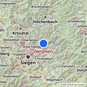 Kartenvorschau Netphen