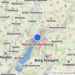 Kartenvorschau Neubrandenburg