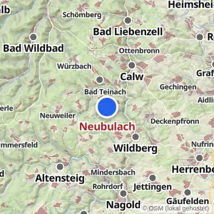 Kartenvorschau Neubulach