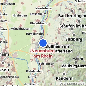 Kartenvorschau Neuenburg am Rhein