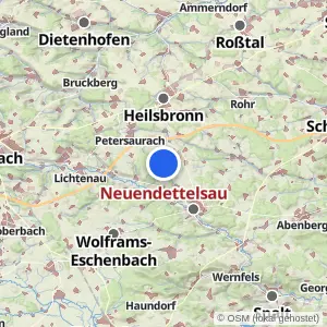 Kartenvorschau Neuendettelsau