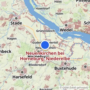 Kartenvorschau Neuenkirchen bei Horneburg, Niederelbe