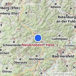 Kartenvorschau Neuenstein - Hess