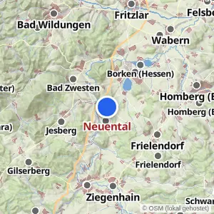 Kartenvorschau Neuental