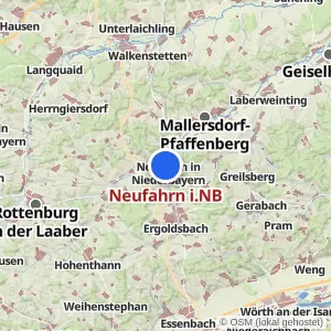 Kartenvorschau Neufahrn i.NB