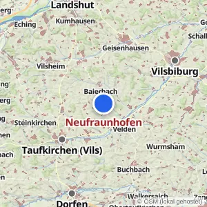 Kartenvorschau Neufraunhofen