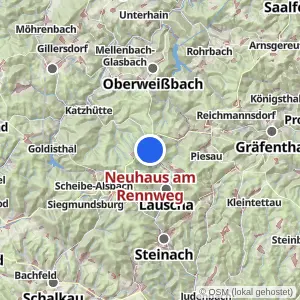 Kartenvorschau Neuhaus am Rennweg