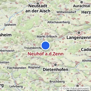 Kartenvorschau Neuhof a.d.Zenn