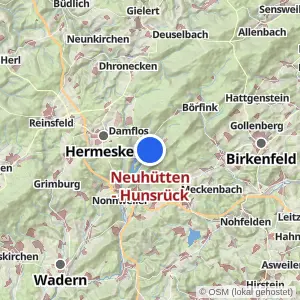 Kartenvorschau Neuhütten - Hunsrück