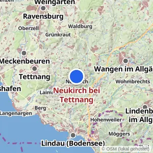 Kartenvorschau Neukirch bei Tettnang