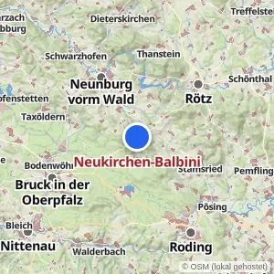 Kartenvorschau Neukirchen-Balbini