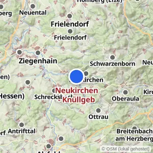 Kartenvorschau Neukirchen - Knüllgeb