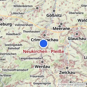 Kartenvorschau Neukirchen - Pleiße