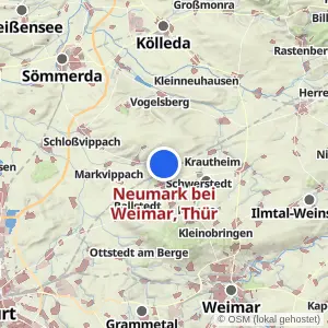 Kartenvorschau Neumark bei Weimar, Thür